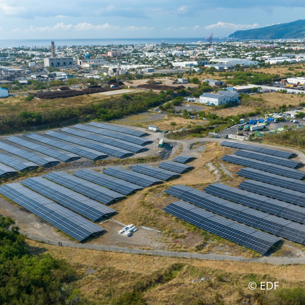 Visite de la centrale  photovoltaïque de la Rivière des Galets